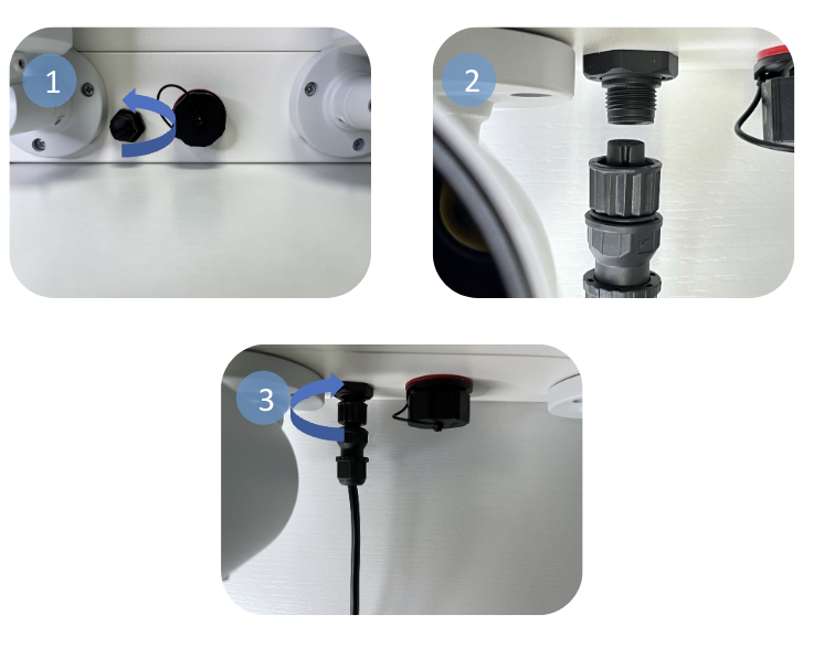 Accessory port connection