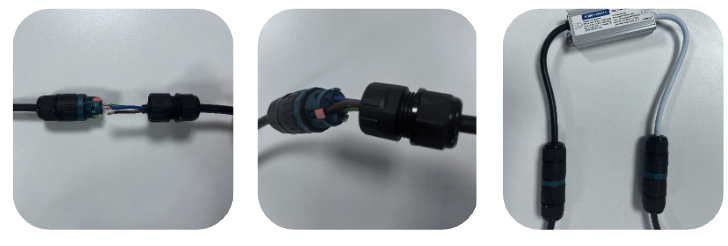 Connector assembly instructions
