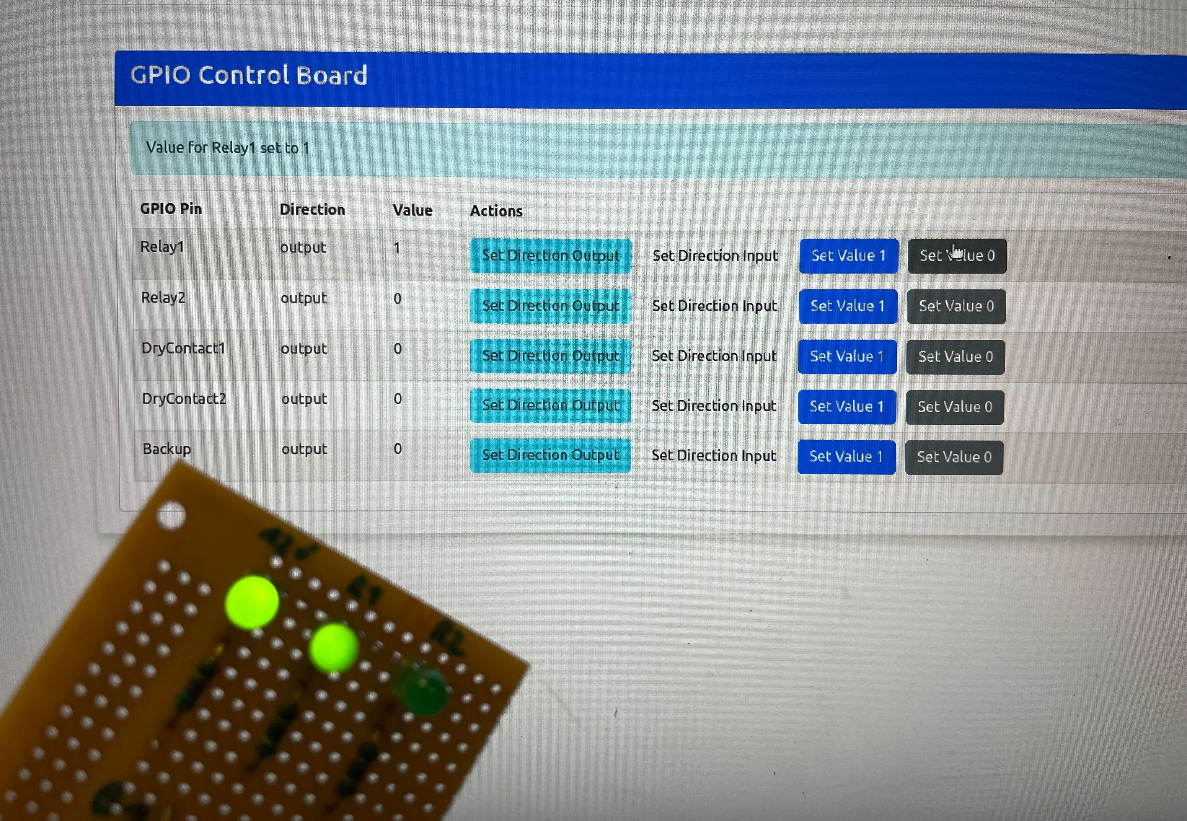 GPIO usecase 2