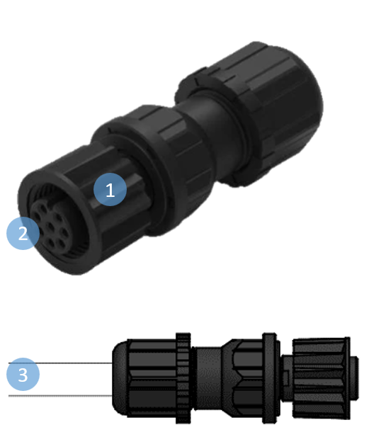 Connecteur du port accessoire
