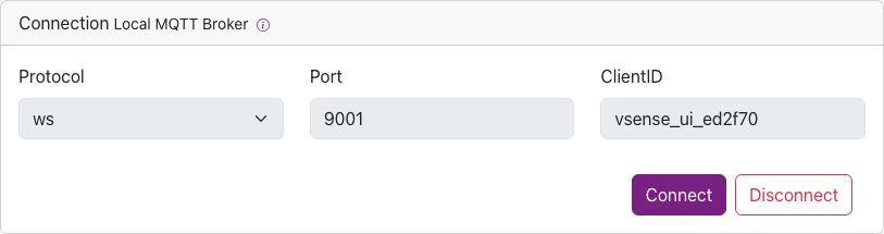 Connexion du broker MQTT