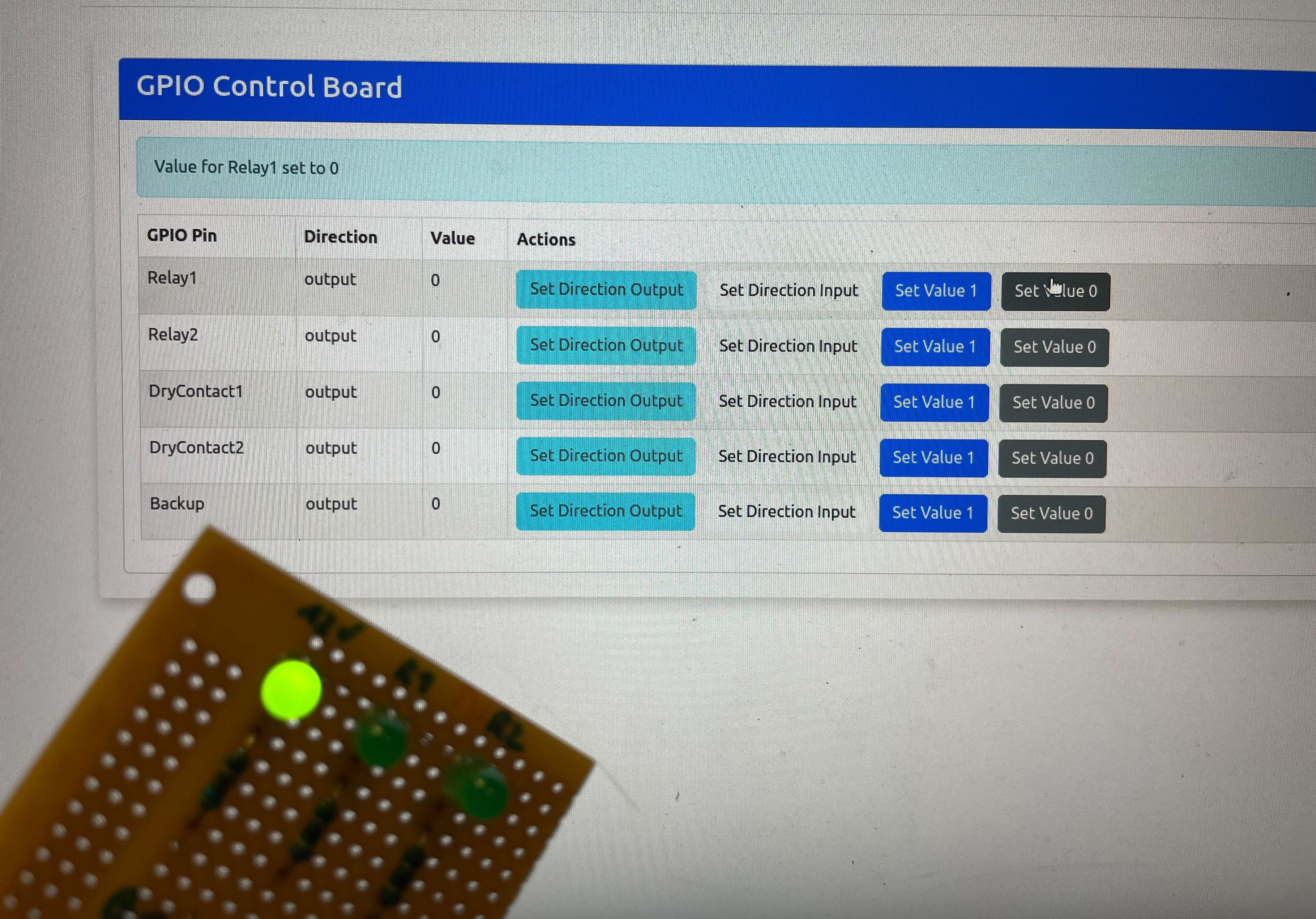 GPIO usecase 1